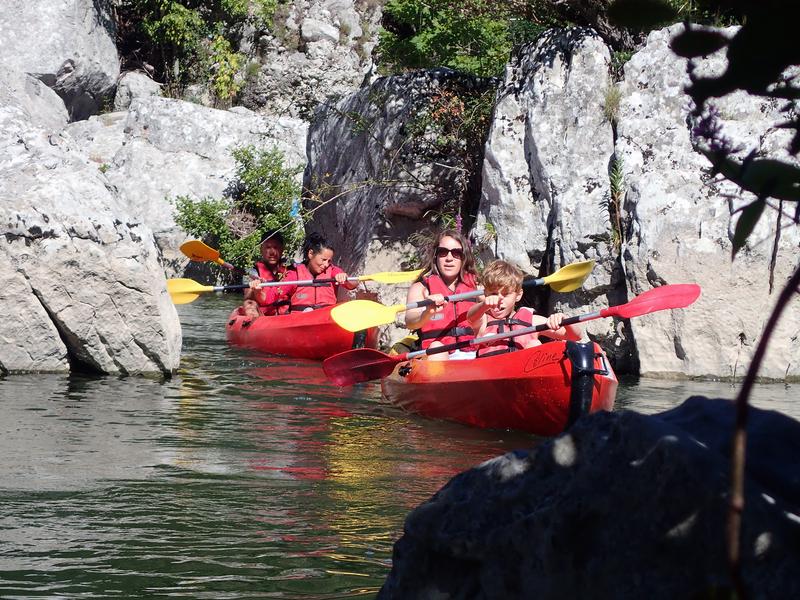 Journée Canoë-kayak "relax" (Ardèche amont 14 kms)