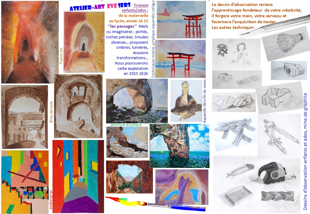 Cours dessin peinture créativité — Toutes les manifestations à Vaucluse