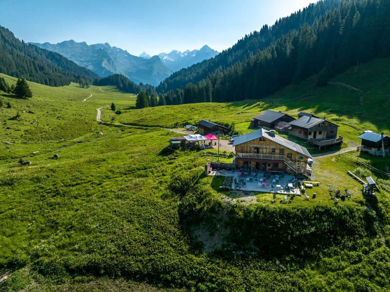 Itinéraire pédestre : lac de Gers depuis Samoëns Village_Samoëns