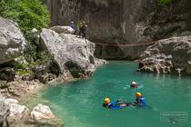 randonnée aquatique Couloir Samson