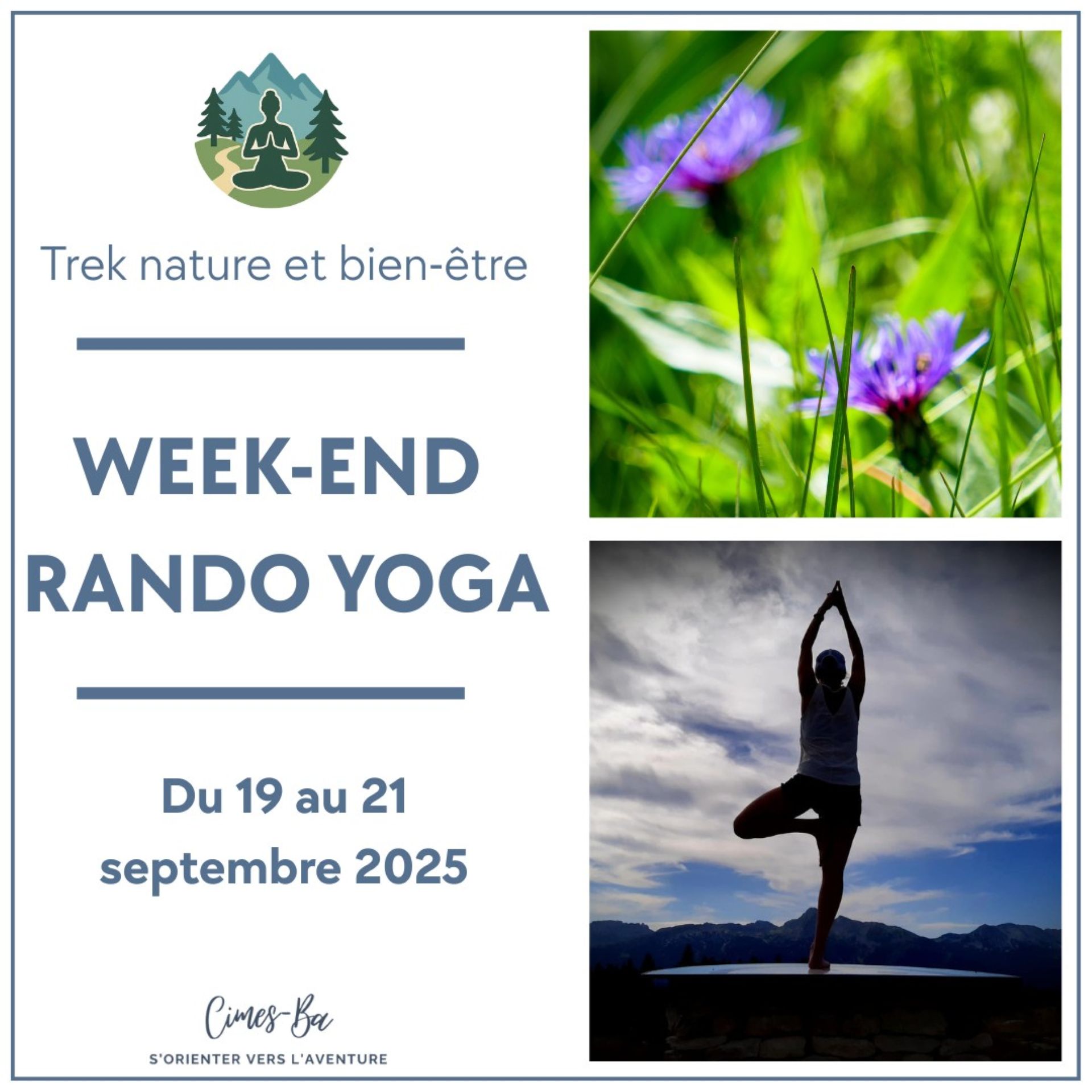 Week-end rando yoga