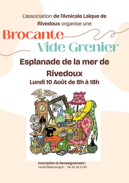 Brocante de l'Amicale Laïque