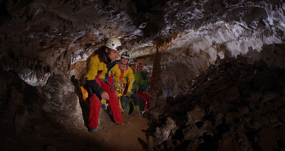 5-day caving course - from 14 years old with the Caving Guides