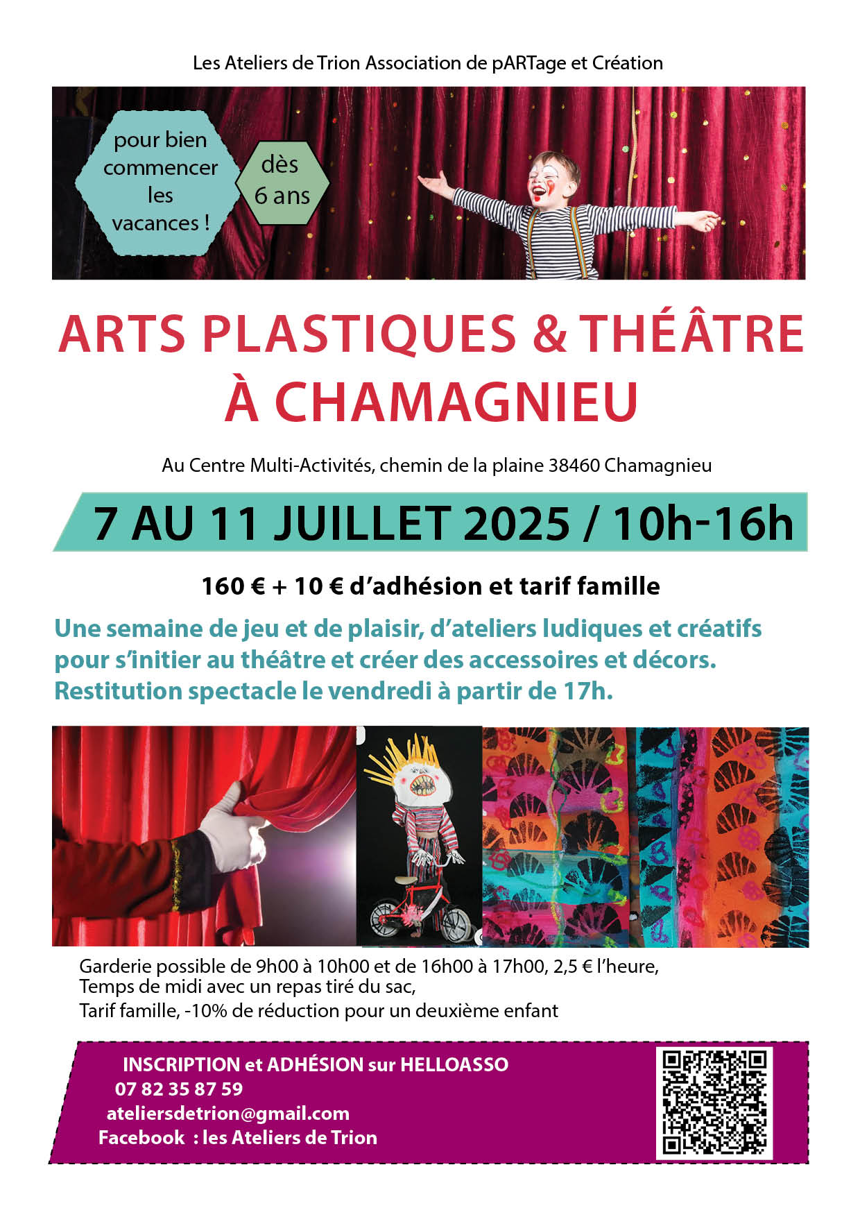 Les Ateliers de Trion : arts plastiques et théâtre_Chamagnieu-Balcons du Dauphi…