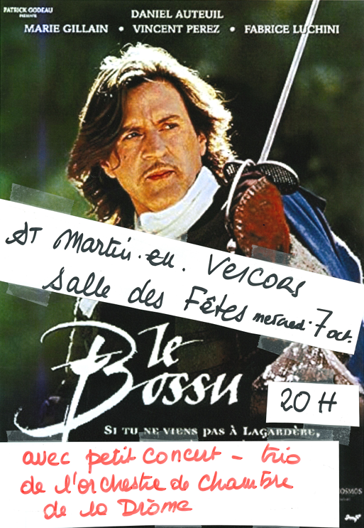 Cinéma : Le Bossu_Saint-Martin-en-Vercors