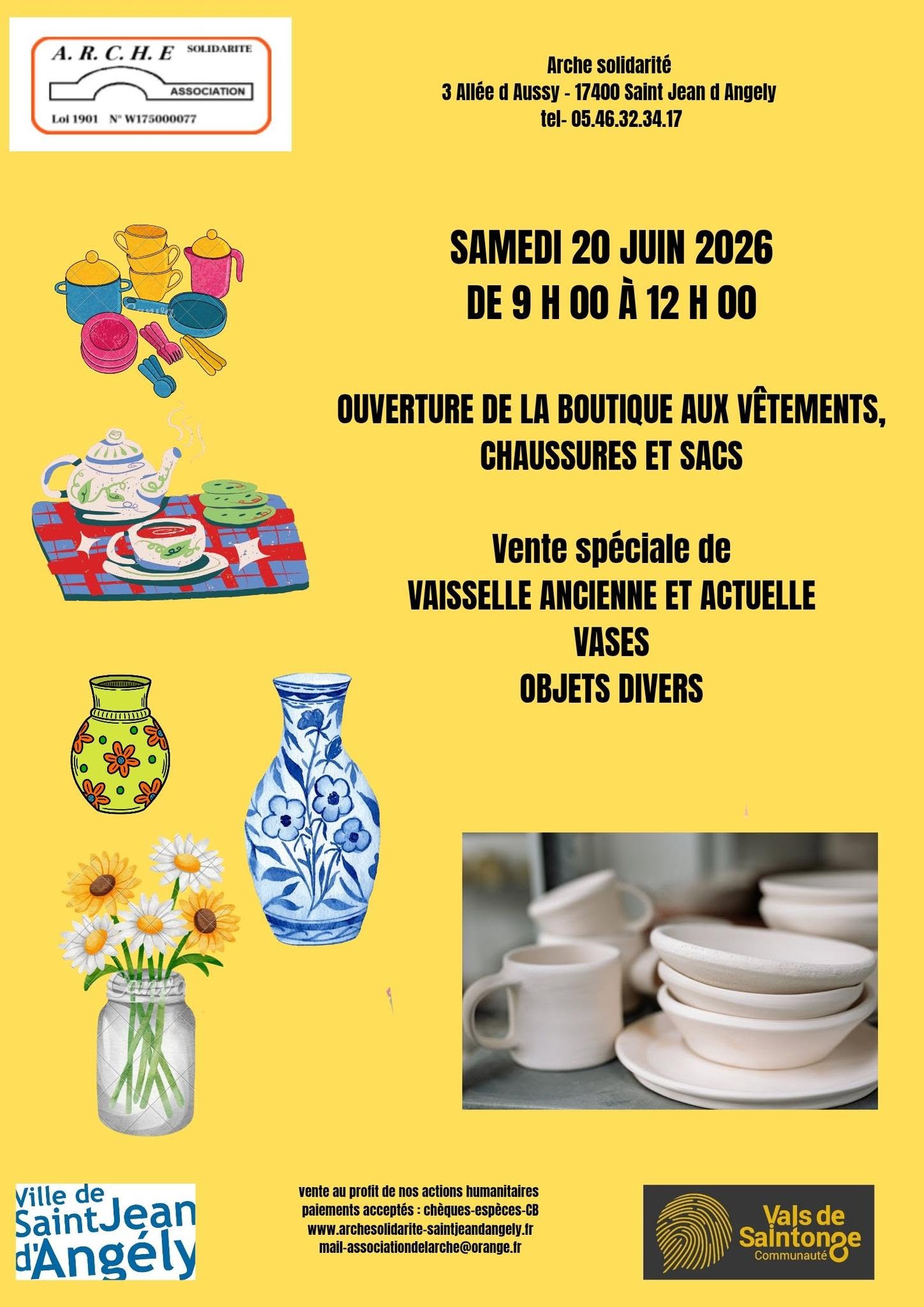 Porte ouverte de l'association A.r.c.h.e