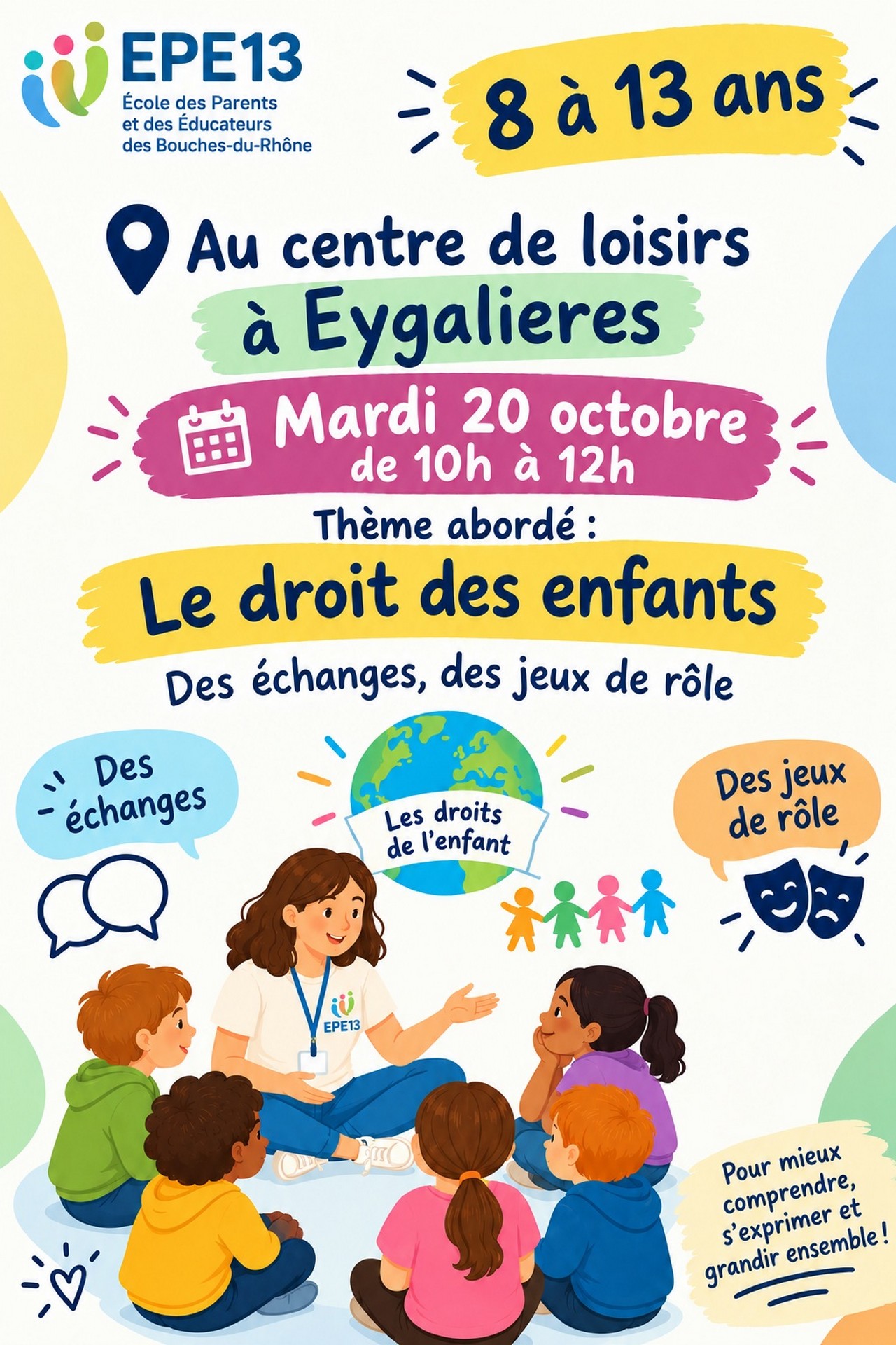 Conférence pour enfants : Le droit des enfants