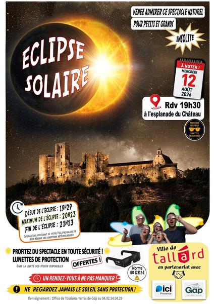 Soirée Eclipse Solaire à Tallard