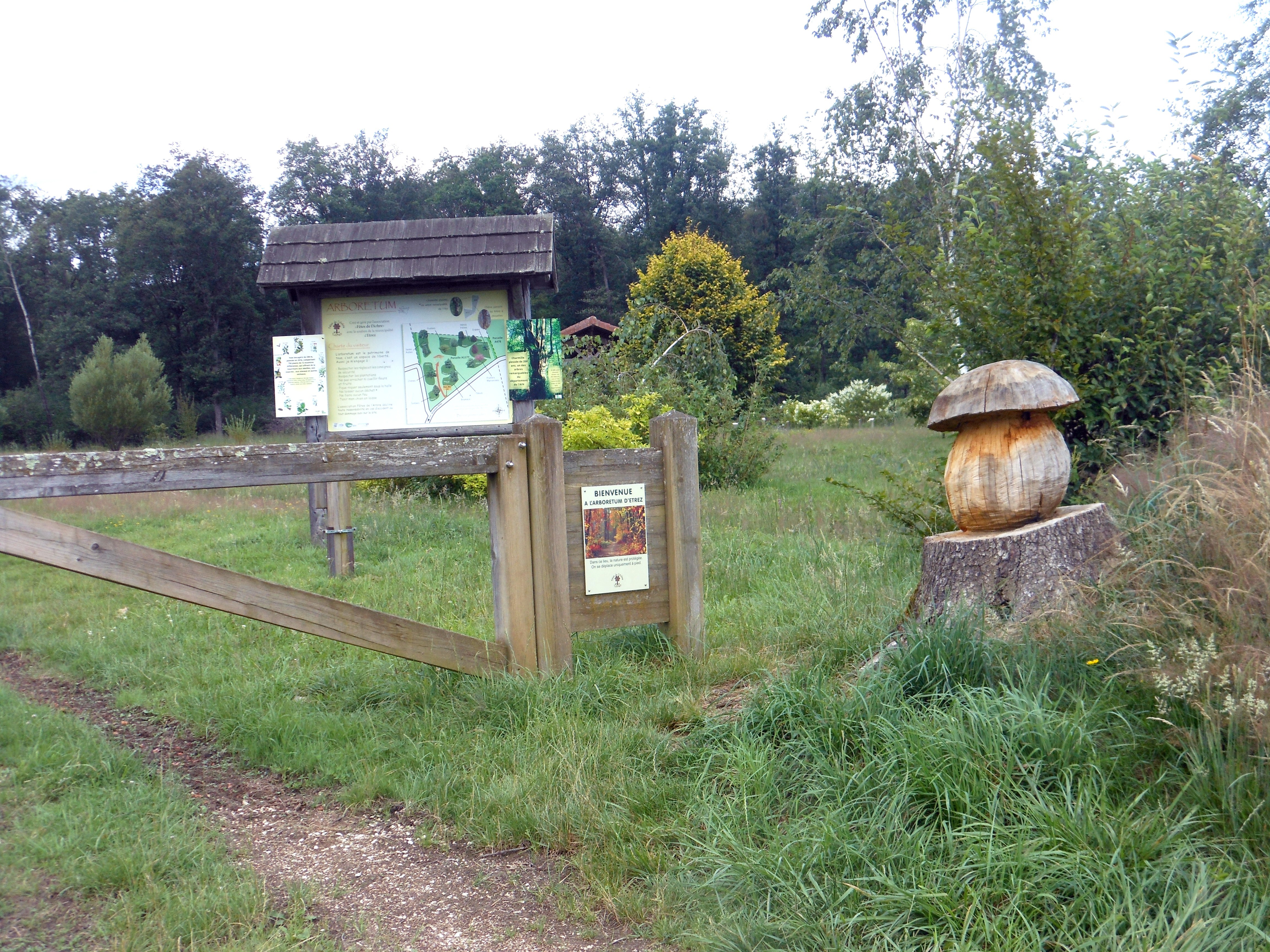 entrée arboretum