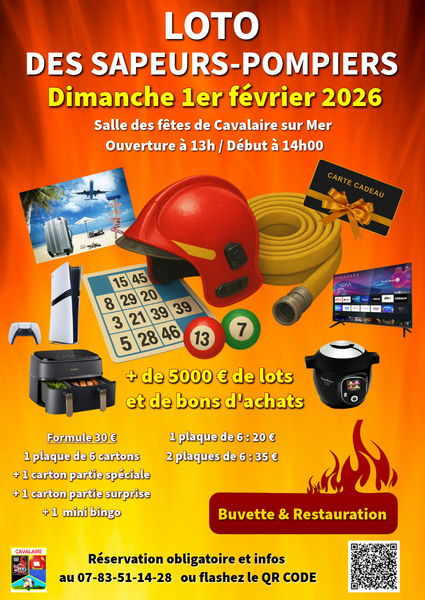 Loto des Pompiers_Cavalaire-sur-Mer