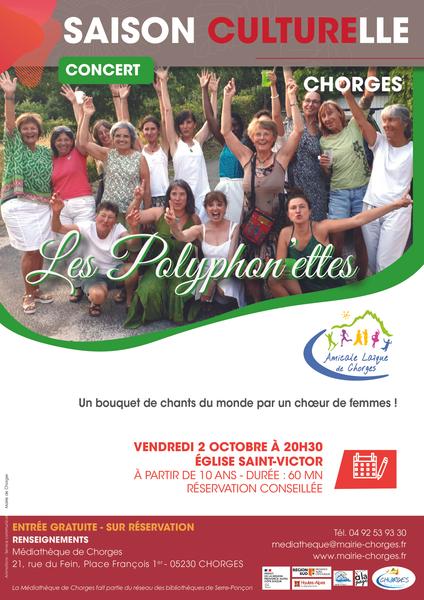 Concert chants polyphoniques du Monde