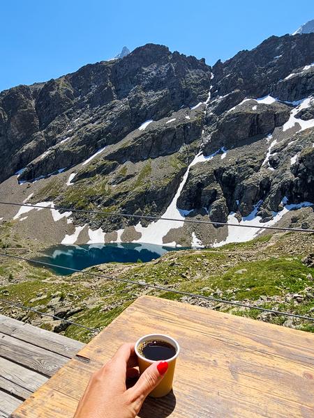Le refuge Évariste Chancel depuis La Grave_La Grave