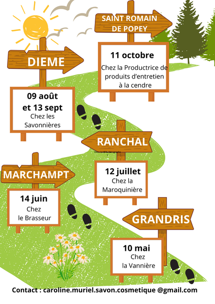 Le p\'tit marché vagabonde