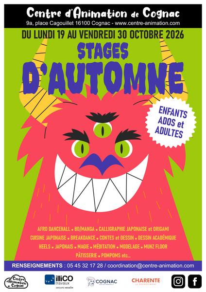 Stages d'automne