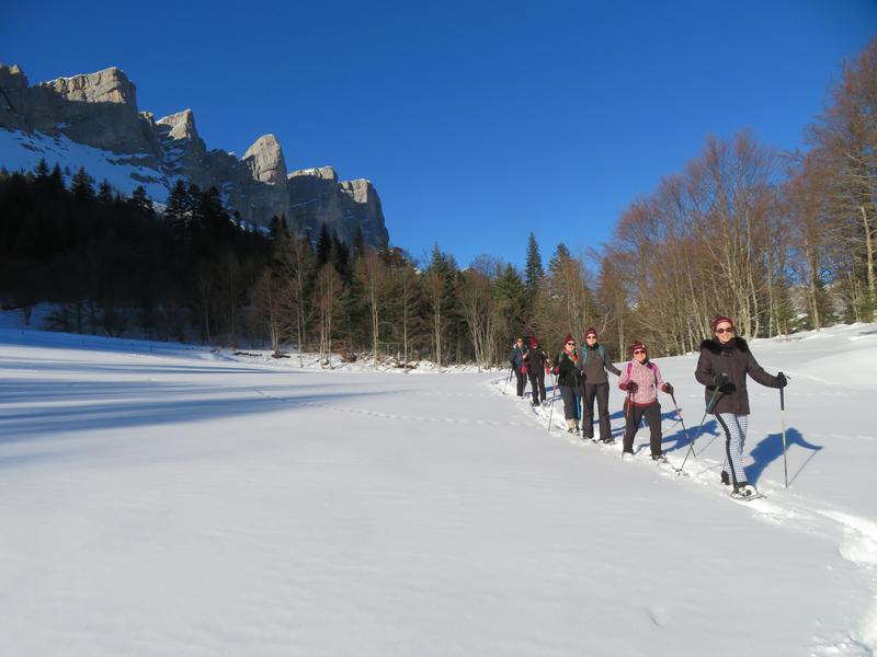 Randonnée en raquettes avec Marc Vanpé