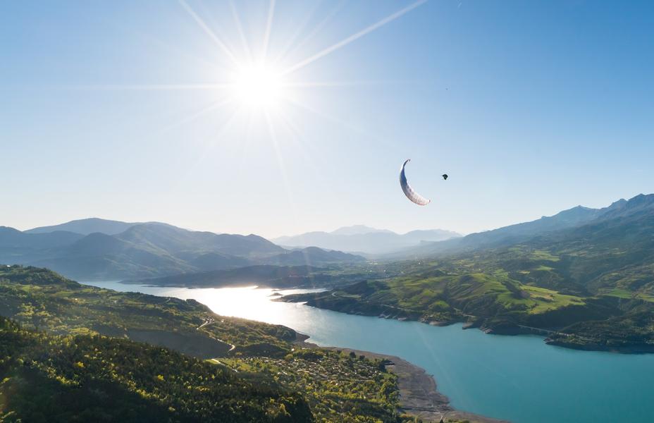 Vol en parapente