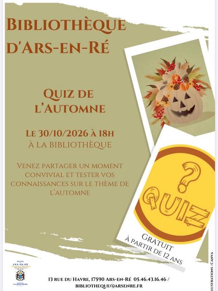 Quiz de l'automne