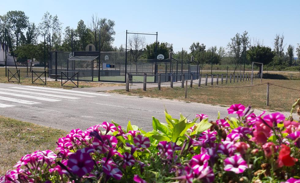City stade du Bouchage, commune des Balcons du Dauphiné