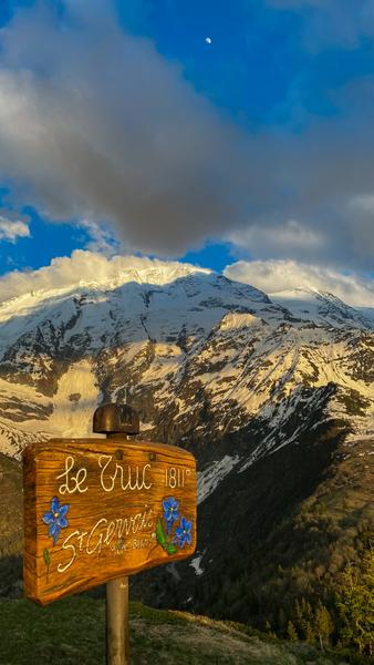 Le Truc au départ de la Gruvaz