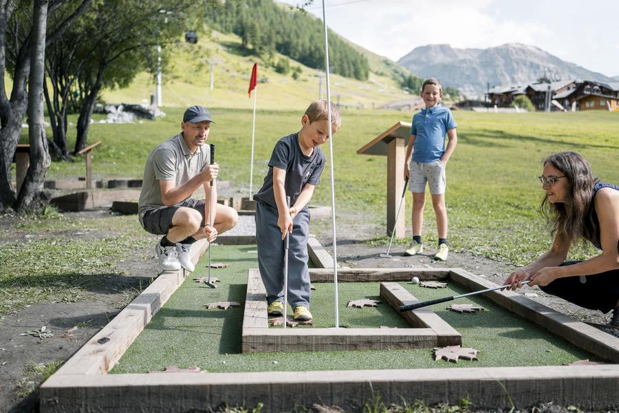 Mini golf_Val-d'Isère
