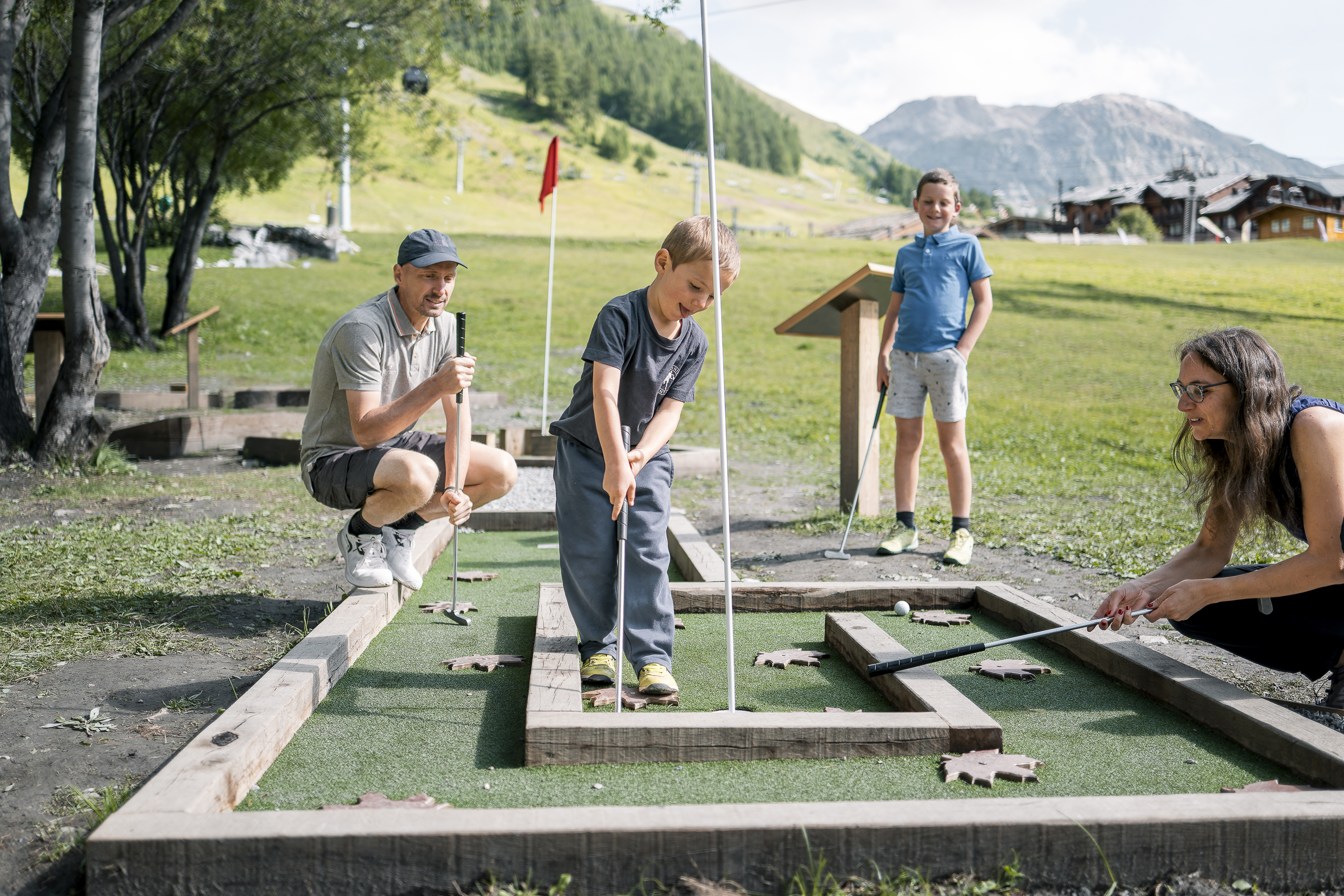 Mini golf_Val-d'Isère
