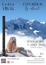 Exposition "Là-Haut" de Lydie Misak_Saint-Pierre-d'Entremont