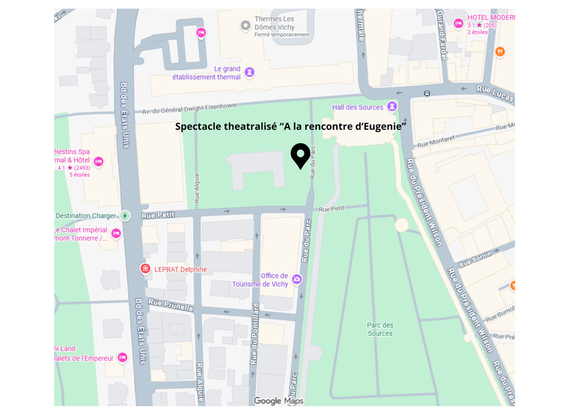 Spectacle th&eacute;&acirc;tralis&eacute; "&Agrave; la rencontre d'Eug&eacute;nie"