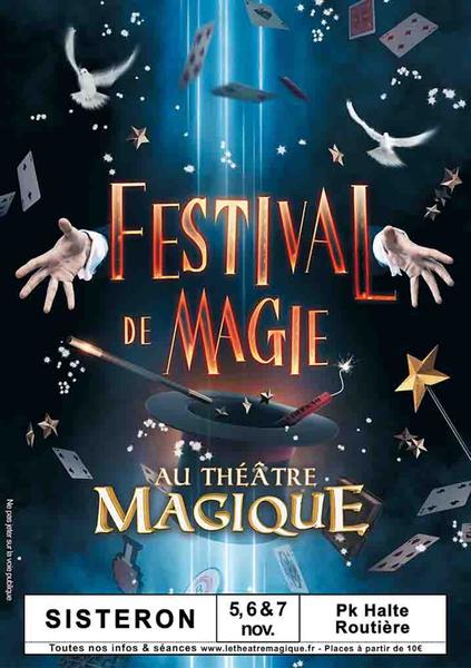 Le Théâtre Magique : festival de magie à... Du 5 au 7 nov 2024