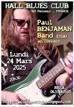 Concert "Paul Benjaman Band " - Hall Blues Club_Pélussin