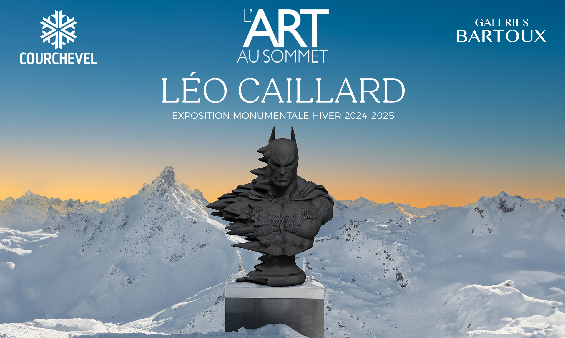 Exposition L'Art au Sommet à Courchevel - Léo Caillard Courcheve