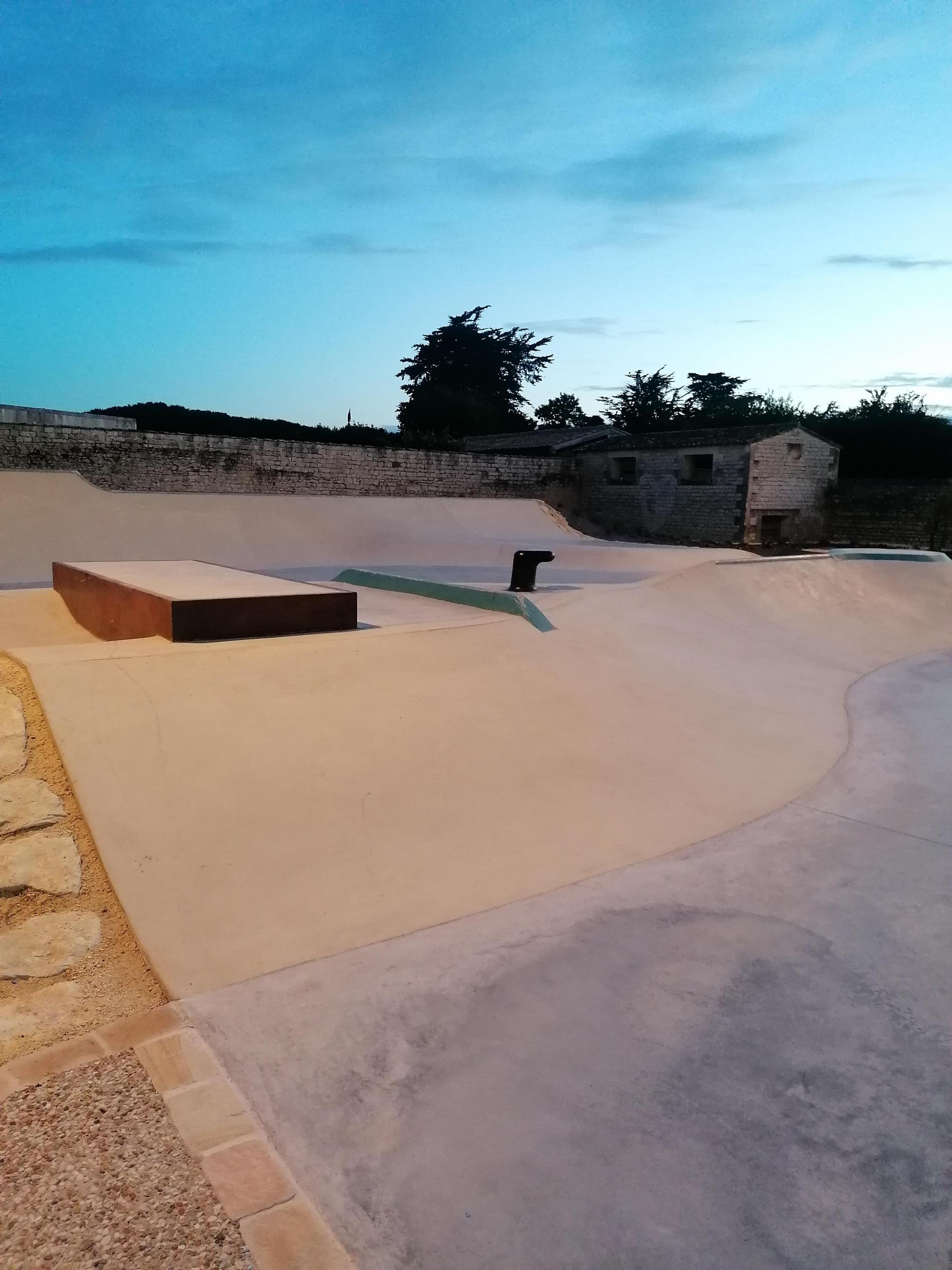 Inauguration du skate park de La Flotte