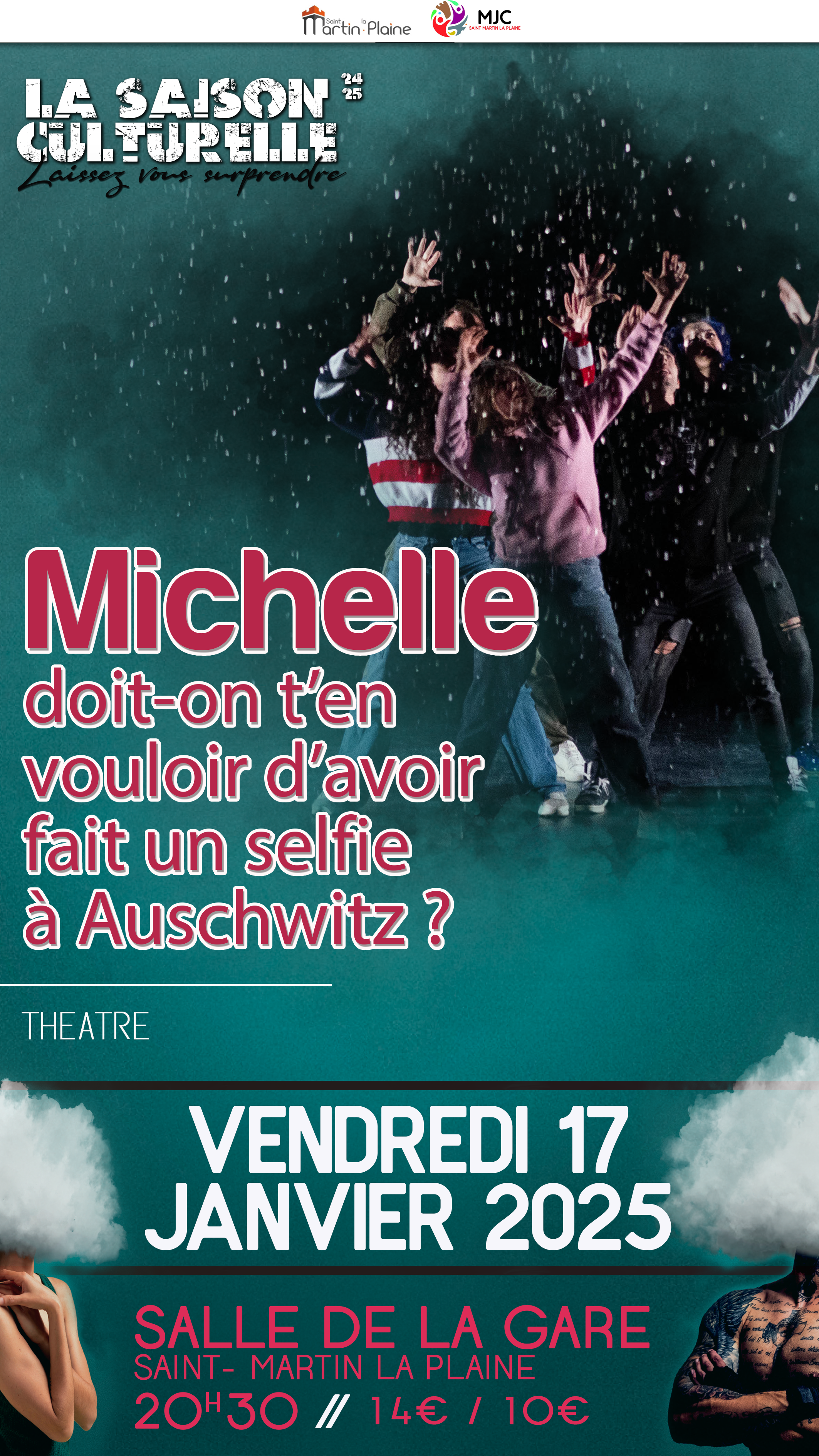 Théâtre - Michelle doit-on t'en vouloir d'avoir fait un selfie à Auschwitz ?