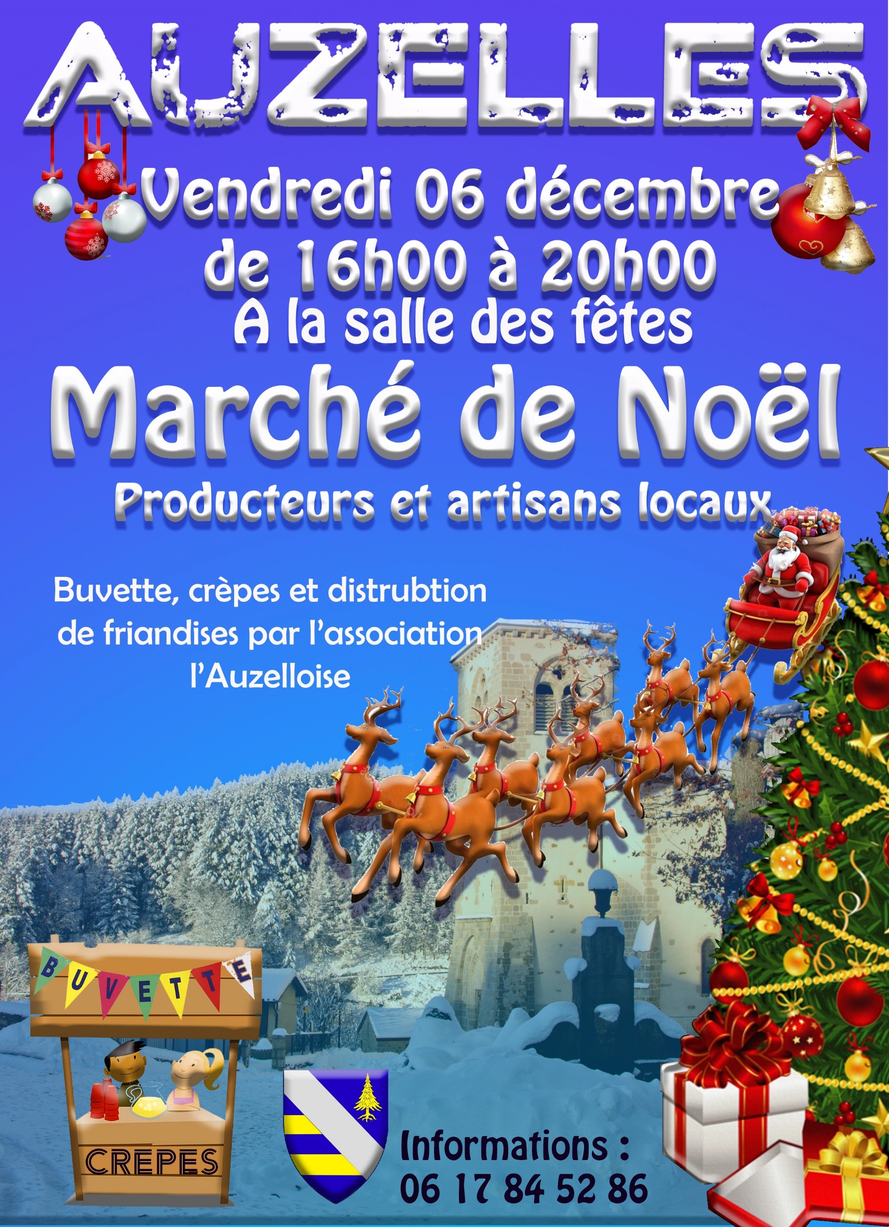 Marché de Noël // Auzelles