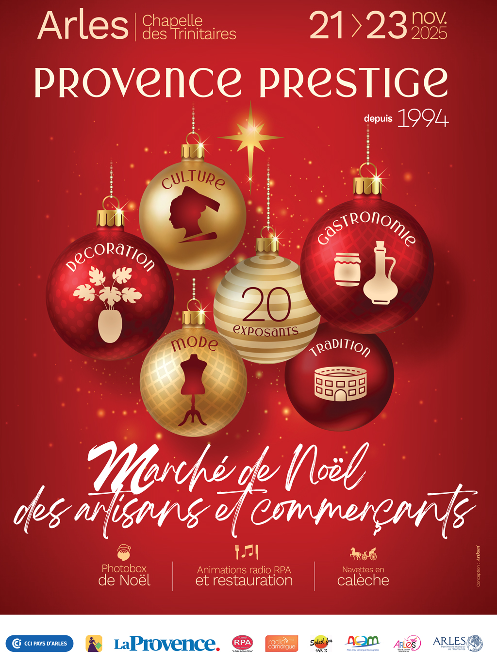 8ème Marché de Noël des Artisans & Commerçants – L’Artisanat à l’Honneur !