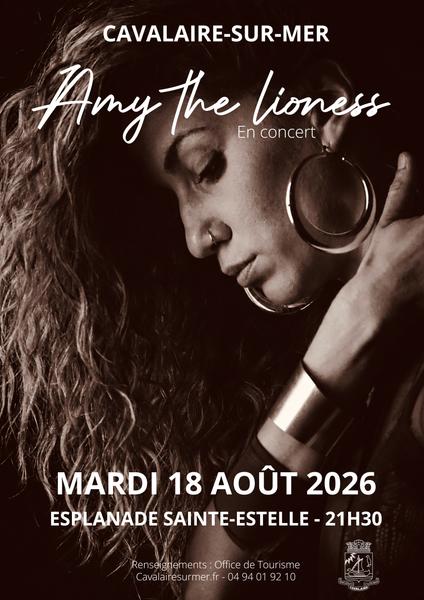 AMY THE LIONESS - concert tribute d'Amy Winehouse_Cavalaire-sur-Mer