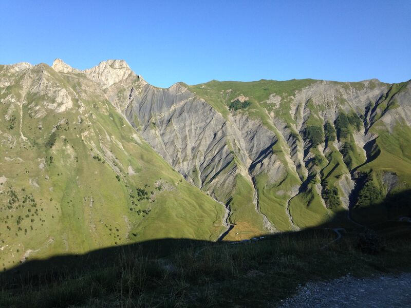 Les Belleville : alpage des Combes Les Belleville : alpage des Combes
