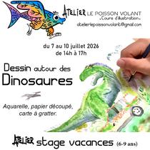 Stage dinosaures affiche