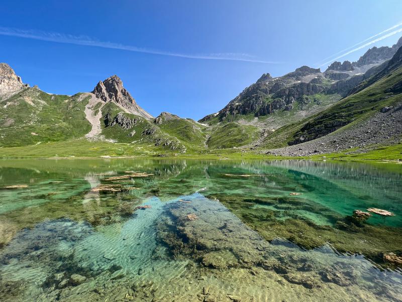 9 - Le tour des lacs retour par la Combe de l'Aiguille Noire - Itinéraire de VTT / VTTAE_Valloire