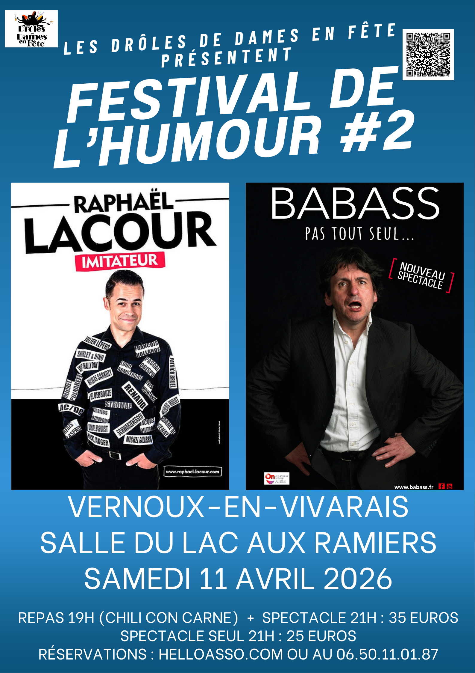 Repas-spectacle "Festival de l'humour" (édition #2)