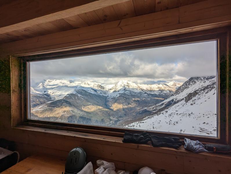 Le refuge Évariste Chancel depuis La Grave_La Grave