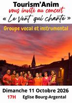 Spectacle "Le Vent qui Chante" - Groupe vocal et instrumental_Bourg-Argental