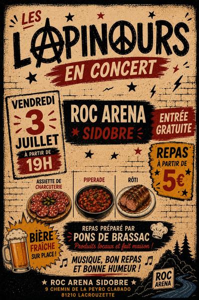 Les Lapinours en concert