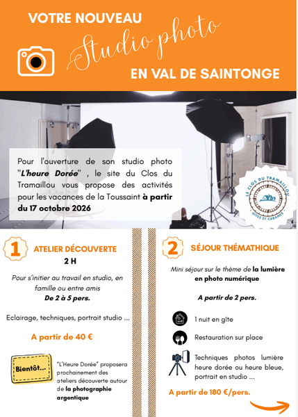 Atelier découverte - photographie