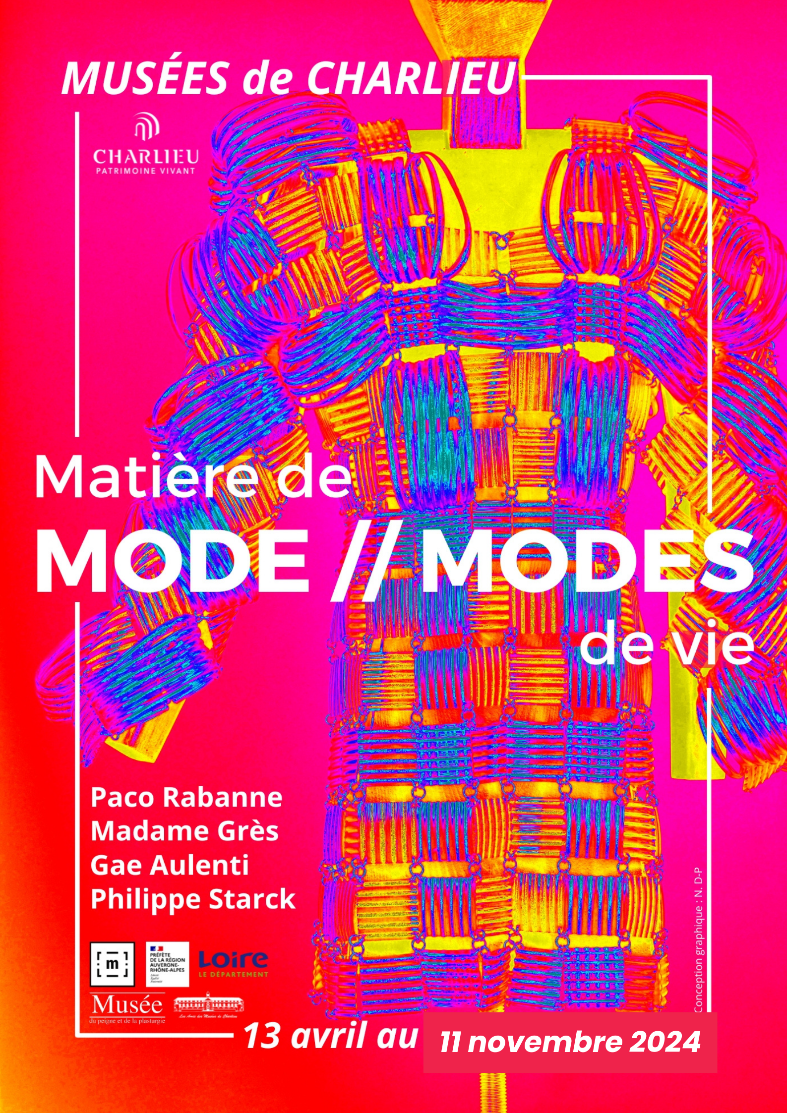 Prolongation Exposition temporaire : Matière de mode // Modes de vie