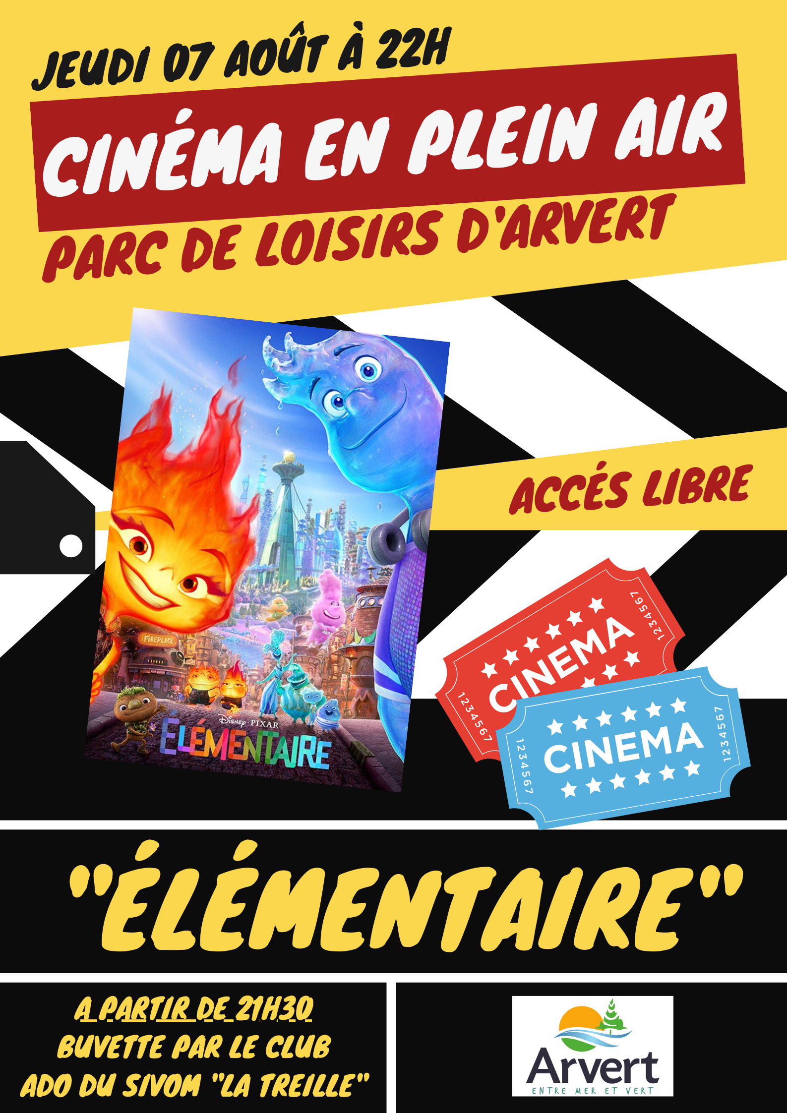 Cinéma en Plein Air 2025 - "Élémentaire"