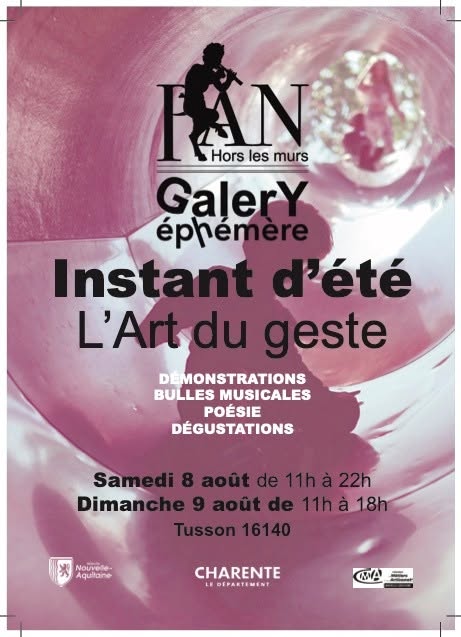 Instants d'été - l'art du geste
