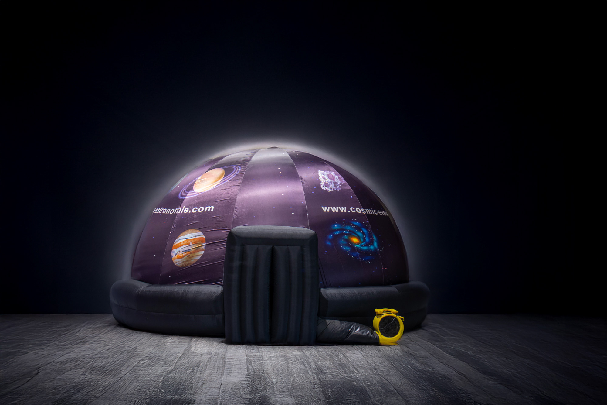 Planetarium gewijd aan de planeten en de maan