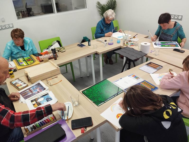 Ateliers pour les enfants et ados sur le dessin