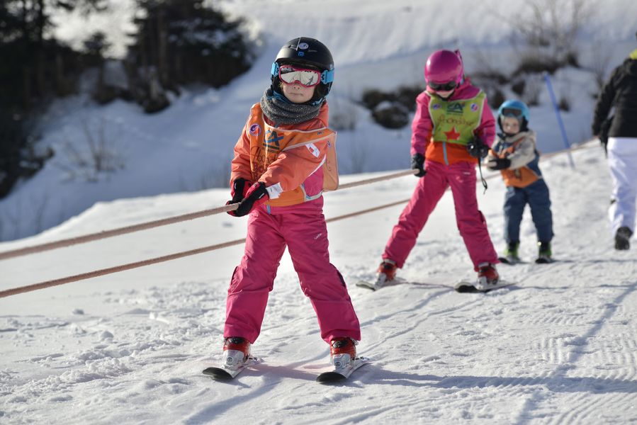 Débuter le ski à Abondance