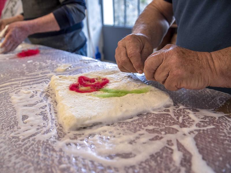 Atelier - Feutrage de laine, créez votre pochette_Chazelles-sur-Lyon